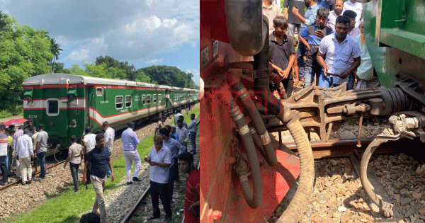 সীতাকুণ্ডে ইঞ্জিন থেকে বগি বিচ্ছিন্ন, প্রাণে বাঁচলেন ৫০০ যাত্রী