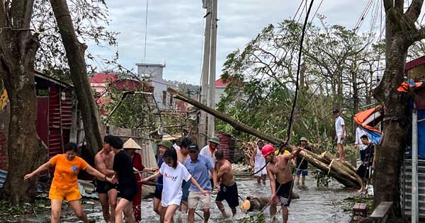 ভিয়েতনামে সুপার টাইফুনের আঘাতে ৫৯ জনের মৃত্যু