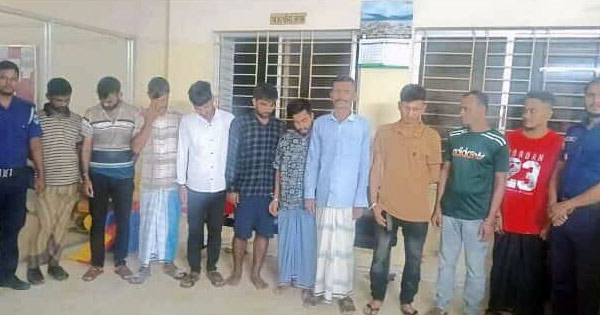 চকরিয়ায় ইয়াবা সেবনের সময় আটক ১০, মোবাইল কোর্টে কারাদণ্ড