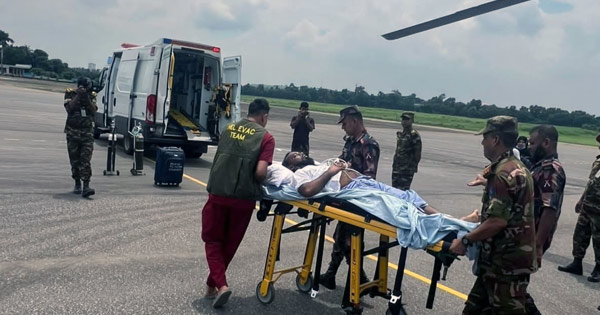 আহত হাতির আক্রমণের শিকার ৩ চিকিৎসককে ঢাকায় প্রেরণ