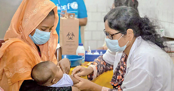 চট্টগ্রামের ২১ লাখ শিশুকে টাইফয়েড টিকাদানের লক্ষ্য