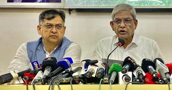 জুলাই ঘোষণাপত্র গণতন্ত্র উত্তরণের পথকে সুগম করবে : ফখরুল