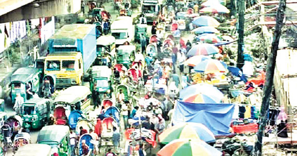 ভঙ্গুর নগর ট্রাফিক ব্যবস্থা