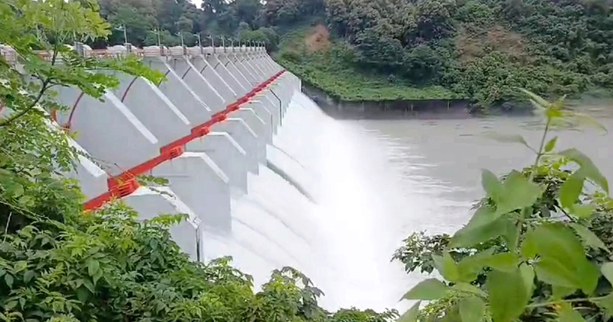 আবারও খুলে দেওয়া হলো কাপ্তাই বাঁধের ১৬ জলকপাট