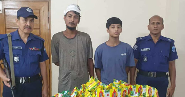 দোকানের গুঁড়ো দুধ চুরি: কাপ্তাইয়ে ২ আসামি গ্রেপ্তার