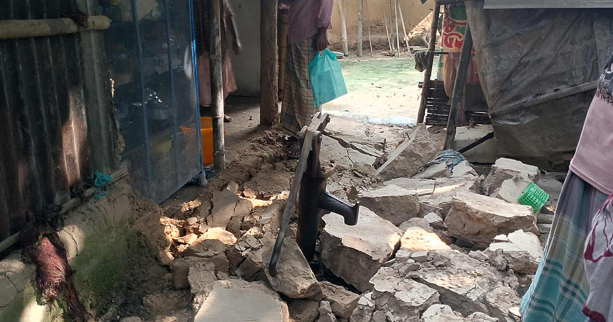 রাজস্থলীতে দেয়াল ধসে শিশুর মৃত্যু