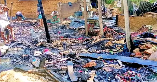 রাঙ্গুনিয়ায় বসতঘর পুড়ে ছয় লাখ টাকার ক্ষয়ক্ষতি
