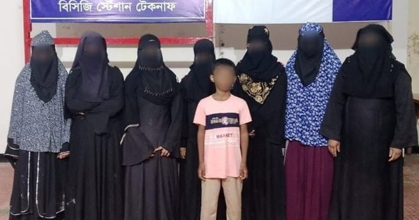 টেকনাফে মানব পাচারকারীদের আস্তানায় অভিযান, নারী-শিশুসহ ৮ বন্দি উদ্ধার