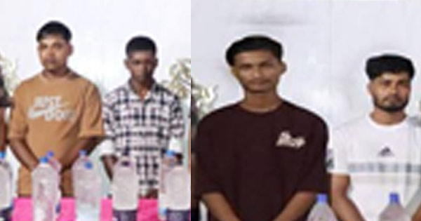 অটোরিকশায় পাচার হচ্ছিল মদ, টেকনাফ থেকে আটক ৪