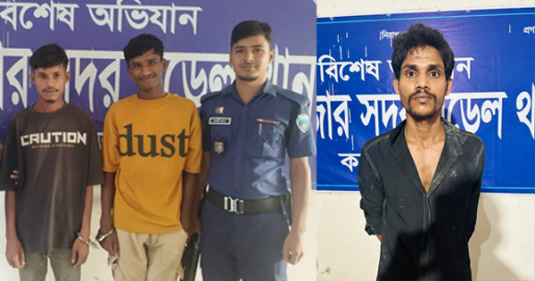 ২৪ ঘন্টারও কম সময়ে কক্সবাজার থেকে আটক ৩ ছিনতাইকারী, ভ্যান ও অটোরিকশা উদ্ধার
