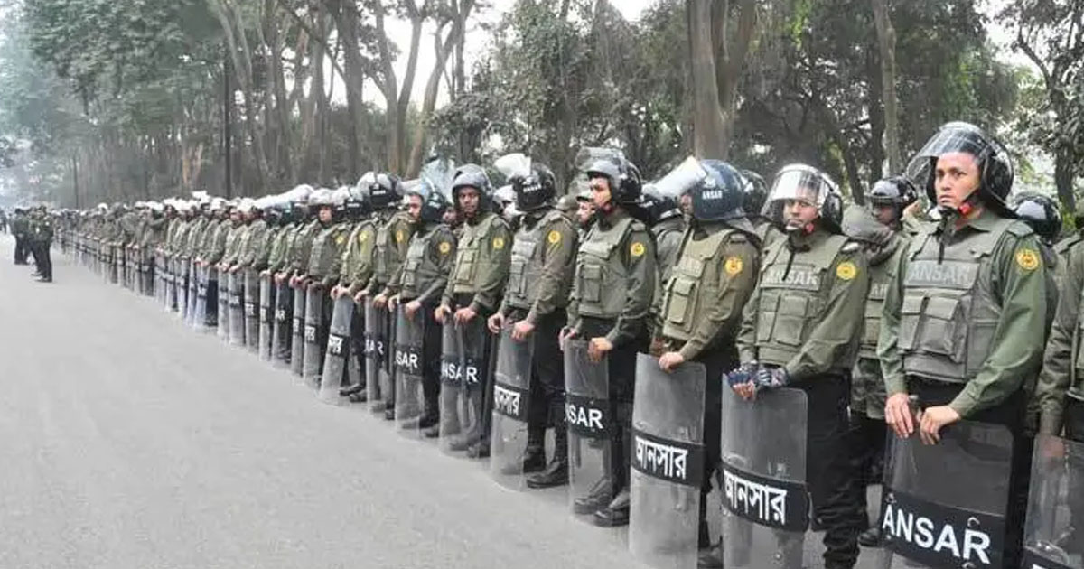 খালেদা জিয়ার জানাজায় ৫০ প্লাটুন আনসার মোতায়েন