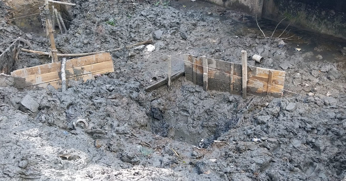 বোয়ালখালীতে সরকারি জায়গা দখল করে স্থাপনা নির্মাণ