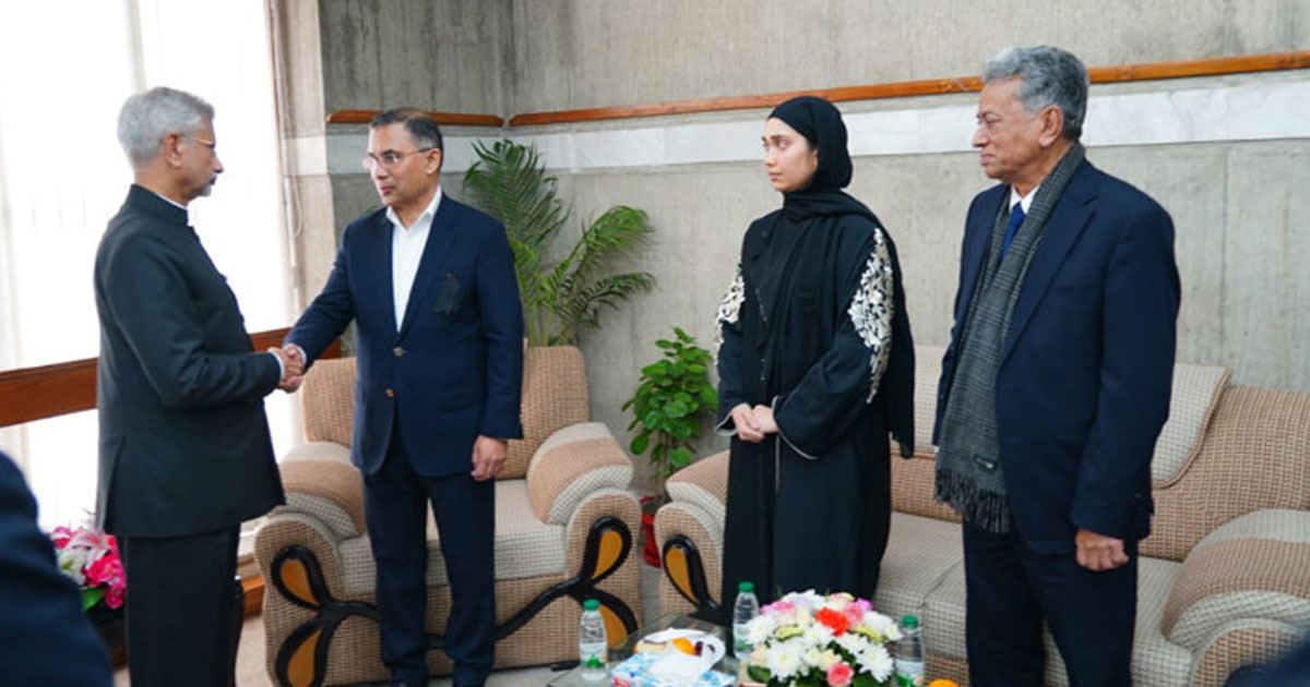 তারেক রহমানের সঙ্গে ভারতের পররাষ্ট্রমন্ত্রীর সাক্ষাৎ