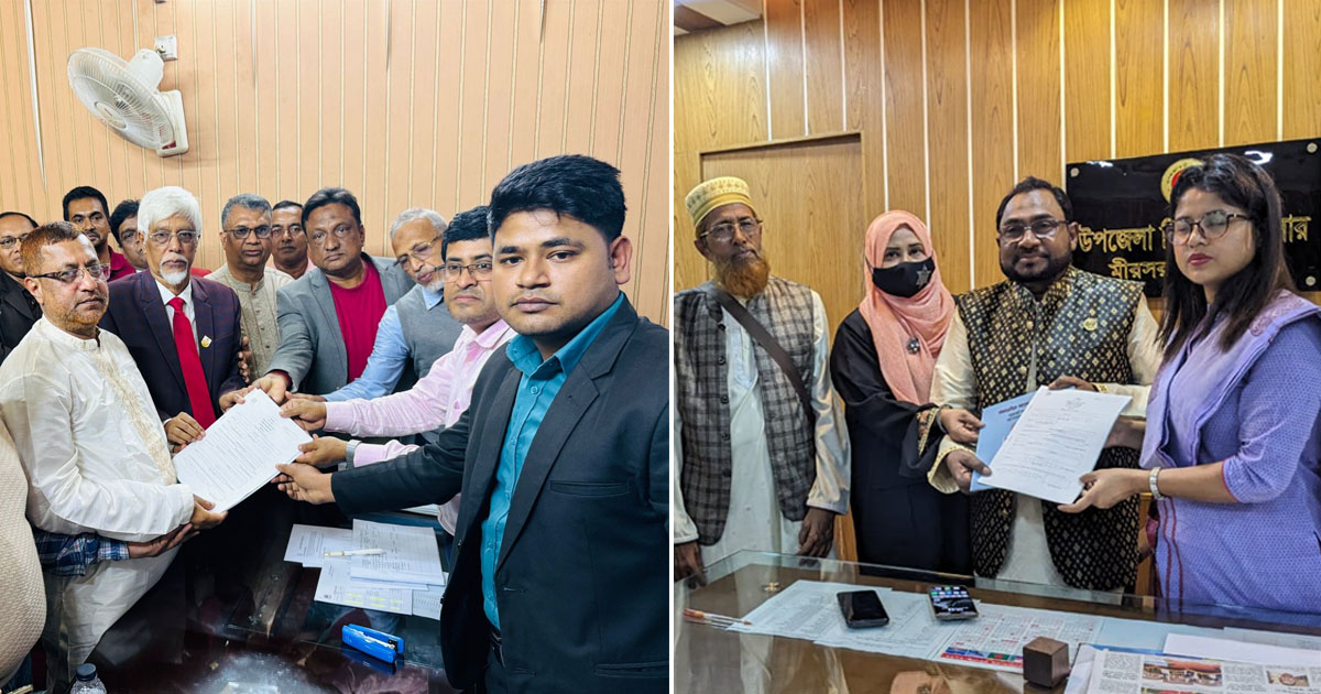 চট্টগ্রাম-১ আসনে বিএনপি ও জামায়াতের প্রার্থীর মনোনয়ন সংগ্রহ