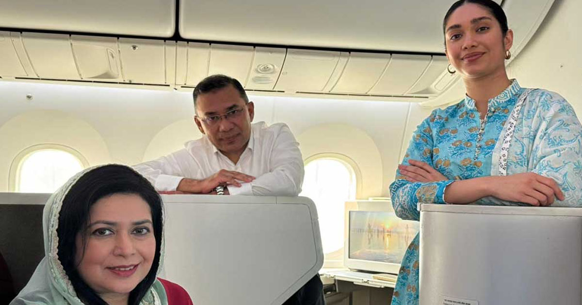 ঢাকার মাটিতে তারেক রহমান