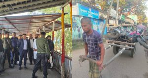 মহেশখালীর জেটিতে যানজট নিরসনে অভিযান, ১০ মোটরসাইকেল জব্দ