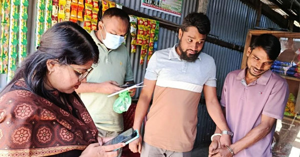 বোয়ালখালীতে দুই গাঁজা সেবনকারীর জেল-জরিমানা