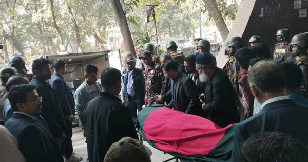সোহরাওয়ার্দী হাসপাতালে হাদির মরদেহ, করা হচ্ছে ময়নাতদন্ত