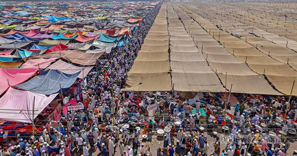 নির্বাচনের আগে অনুষ্ঠিত হচ্ছে না ইজতেমা, খুলে ফেলা হচ্ছে প্যান্ডেল
