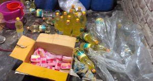 সাতকানিয়ায় সাবান ও জুস কারখানায় অভিযান