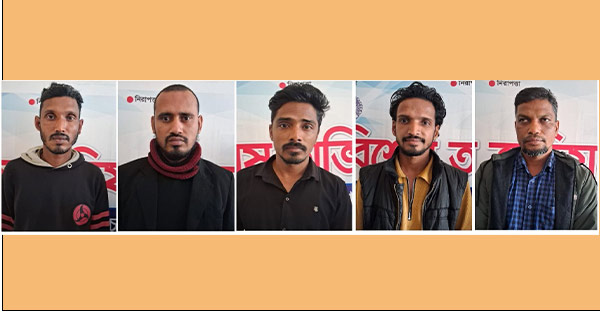 হাটহাজারীতে মাইক্রোবাস চালক মাহবুব হত্যা: ৫ আসামি গ্রেপ্তার