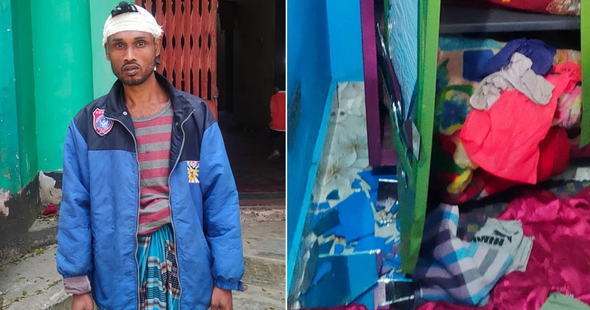 বোয়ালখালীতে ঘরে ঢুকে প্রতিবন্ধীর মাথা ফাটলো দুর্বৃত্তরা