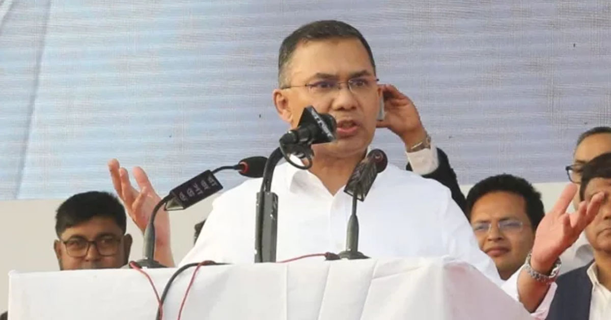 সিলেট থেকেই তারেক রহমানের নির্বাচনী প্রচার শুরু হচ্ছে