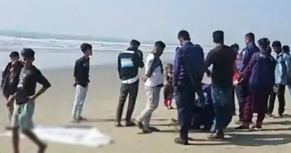 টেকনাফ সৈকত থেকে অজ্ঞাত শিশুর মরদেহ উদ্ধার