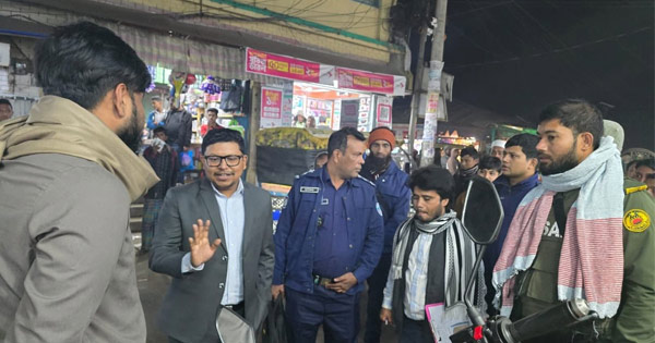 মহেশখালীতে যানজট নিরসনে অভিযান, জরিমানা