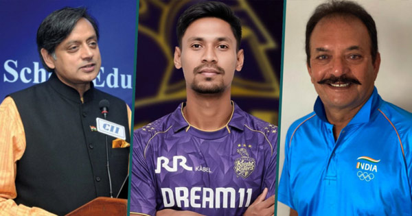 আইপিএল: মুস্তাফিজের পাশে শশী থারুর, ক্ষোভ সাবেক ক্রিকেটারের