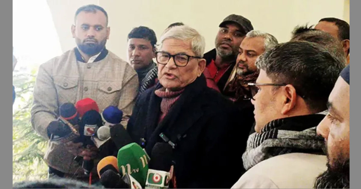 গণভোটে ‘না’ দেওয়ার সুযোগ নেই: মির্জা ফখরুল