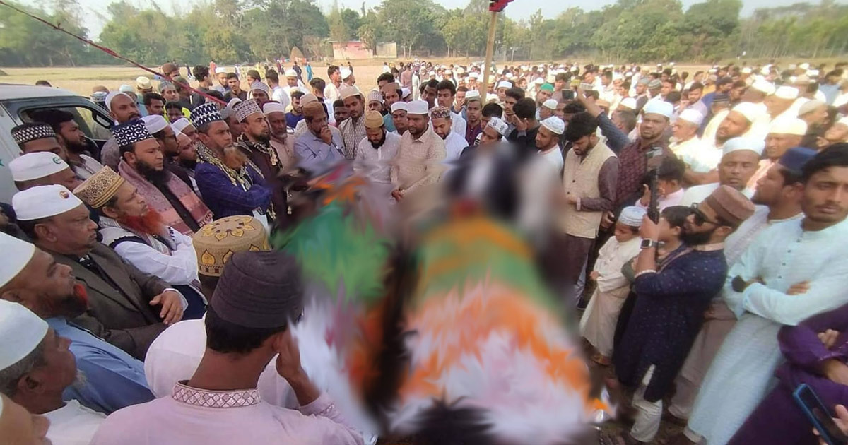 কফিনে ফিরেছে ওমানে নিহত একই পরিবারের তিনজন, দাফন সম্পন্ন