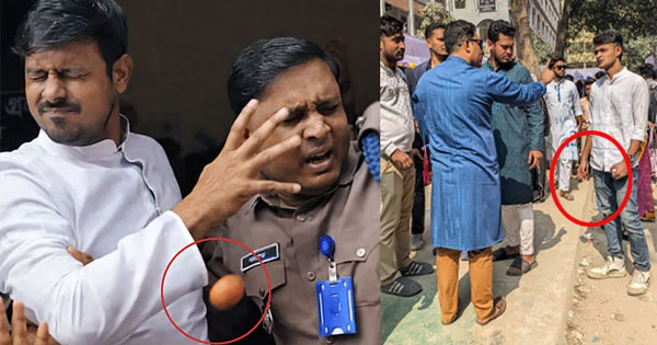 প্রচারণায় ডিম নিক্ষেপ, মির্জা আব্বাসকে দুষলেন নাসীরুদ্দীন পাটওয়ারী