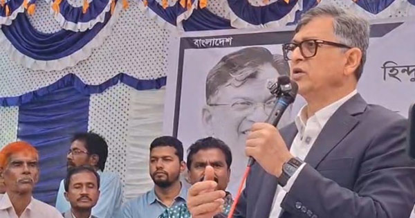 সকল ধর্মাবলম্বীদের নিরাপত্তা ও ধর্মীয় স্বাধীনতা দিবে বিএনপি : সালাহউদ্দিন আহমদ