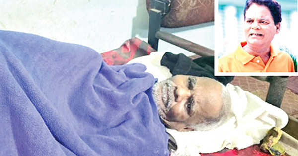 হাসাতেন যিনি আজ তার চোখেই জল