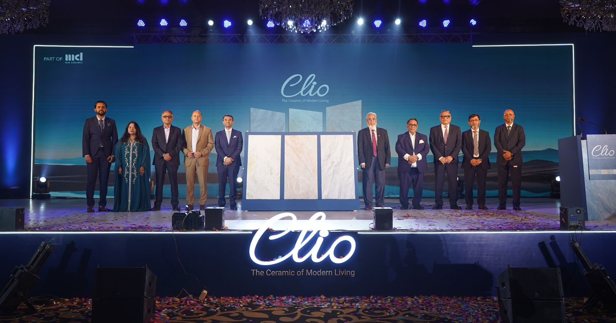 বাংলাদেশে প্রিমিয়াম টাইলস ব্র্যান্ড ‘ক্লিও’ লঞ্চ করলো মীর সিরামিক