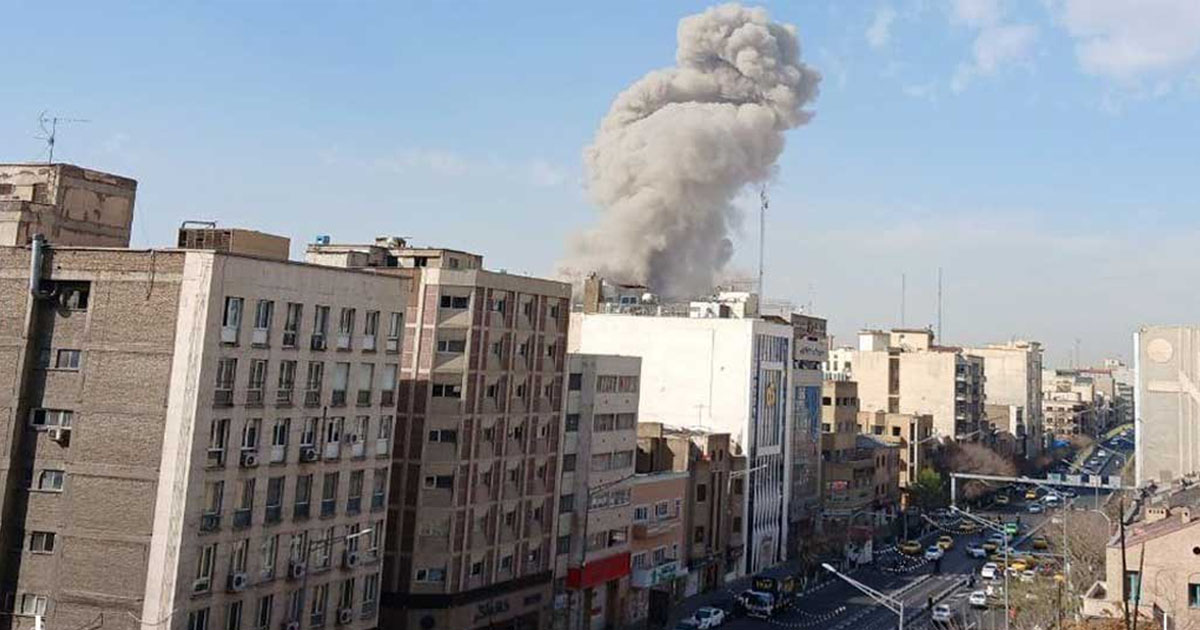 তেহরানে ক্ষেপণাস্ত্র হামলা চালিয়েছে ইসরায়েল