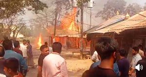 ফটিকছড়িতে অগ্নিকাণ্ডে ৭ দোকান ভস্মীভূত