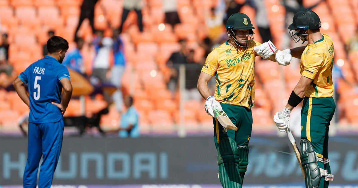 মহানাটকীয় ম্যাচে দ্বিতীয় সুপারওভারে ৪ রানে দক্ষিণ আফ্রিকার জয়
