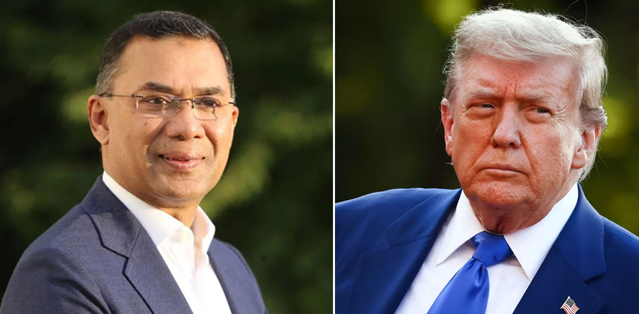 তারেক রহমানকে অভিনন্দন জানিয়ে ট্রাম্পের চিঠি