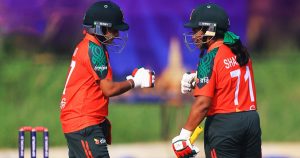 শেষ ওভারে চার-ছক্কা, এশিয়া কাপের সেমিফাইনালে বাংলাদেশ