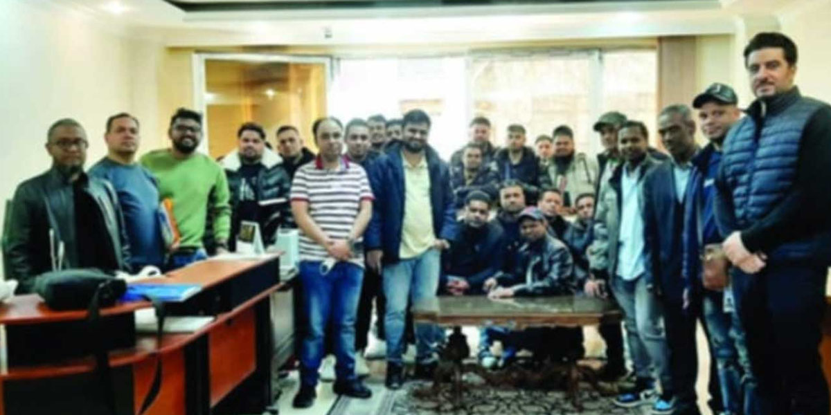 ইরান থেকে ১৮৬ বাংলাদেশিকে আজারবাইজানে নেওয়া হয়েছে