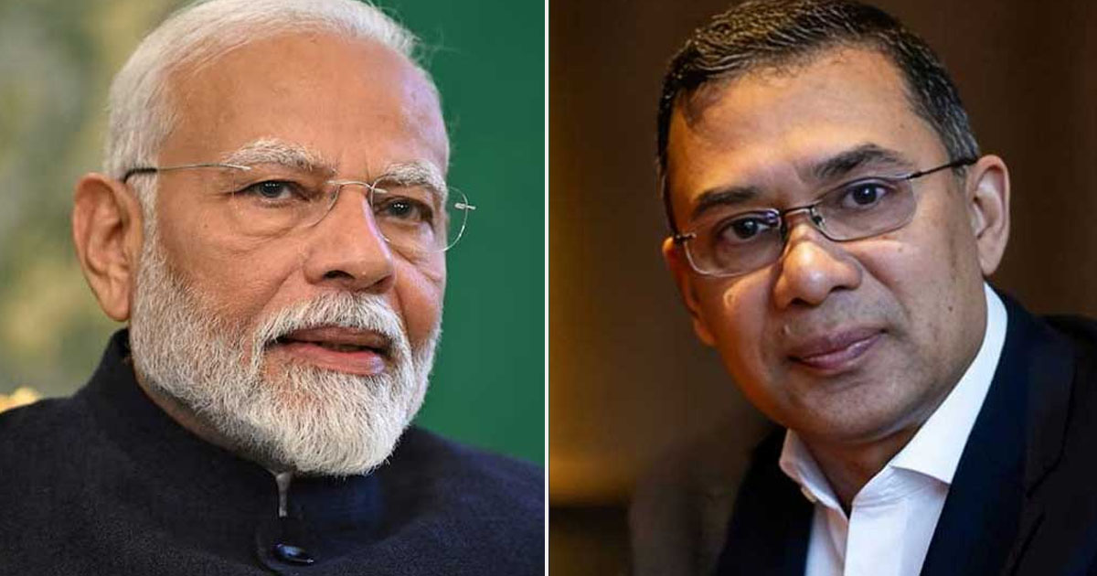 তারেক রহমানকে ঈদের শুভেচ্ছা জানিয়ে নরেন্দ্র মোদির চিঠি