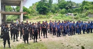 জঙ্গল সলিমপুরে যৌথবাহিনীর সাঁড়াশি অভিযান