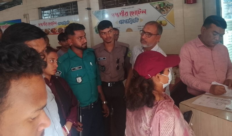 নোংরা পরিবেশ: দস্তগীরসহ তিন হোটেলকে জরিমানা