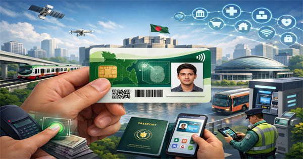 ভারতের আধার কার্ডের আদলে দেশে ‘ওয়ান সিটিজেন ওয়ান কার্ড’ দেওয়ার পরিকল্পনা!