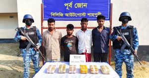 টেকনাফে সাড়ে ১৯ কোটি টাকার ইয়াবাসহ ৫ কারবারি আটক
