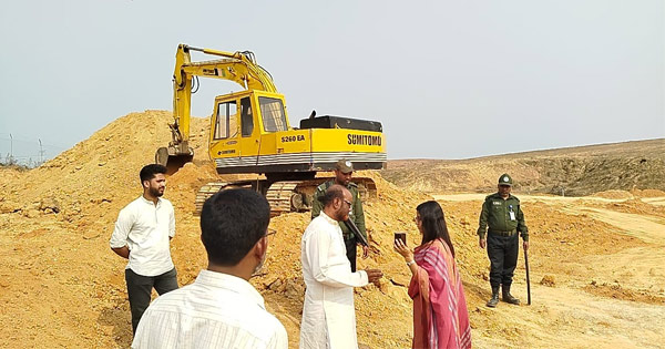 মিরসরাইয়ে অবৈধভাবে বালু উত্তোলনের দায়ে লাখ টাকা জরিমানা