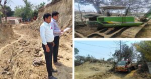 রামুতে ২৩ পাহাড়খেকোর বিরুদ্ধে মামলা : এস্কেভেটর-ডাম্পার জব্দ