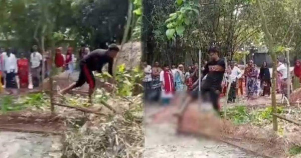 পৈত্রিক জমি ভাইদের চেয়ে কম পাওয়ায় বাবার কবর ভাঙচুর